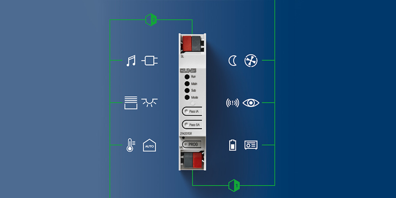 KNX Bereichs- und Linienkoppler bei Haustechnik Hass GmbH in Igensdorf-Pommer