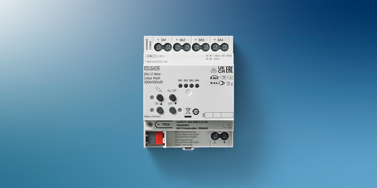 KNX DALI 2 Gateway Colour bei Haustechnik Hass GmbH in Igensdorf-Pommer